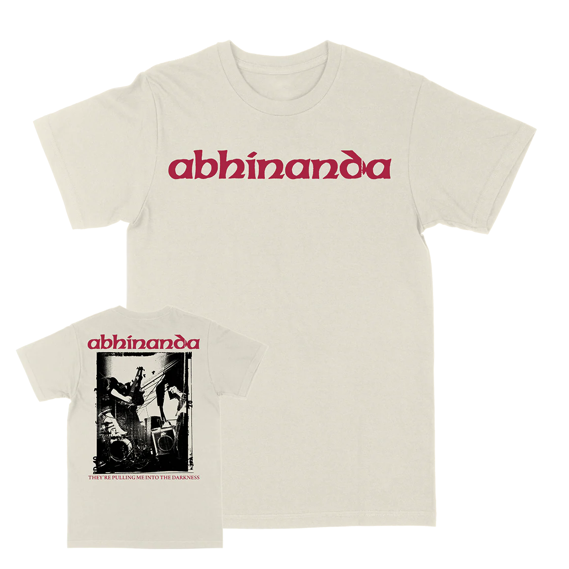 Abhinanda "Into The Darkness" Natural T-Shirt