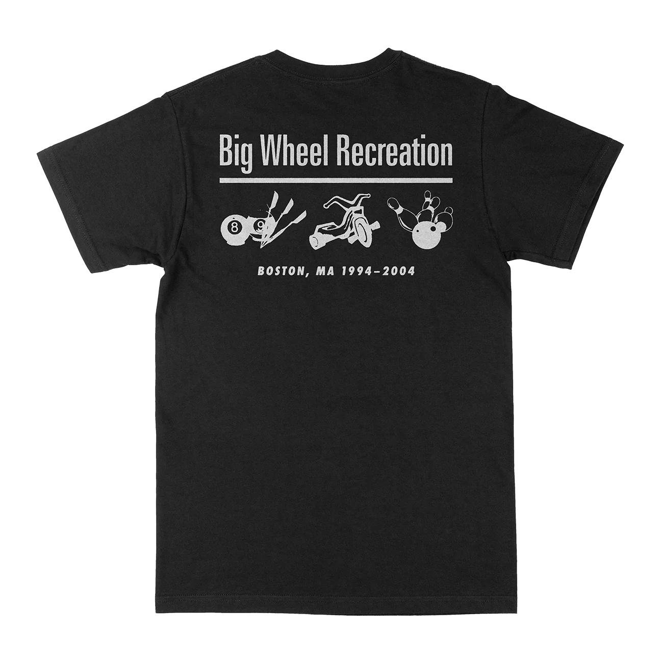 Big Wheel Recreation "BWR Pocket Tee" Black T-Shirt - Image 3