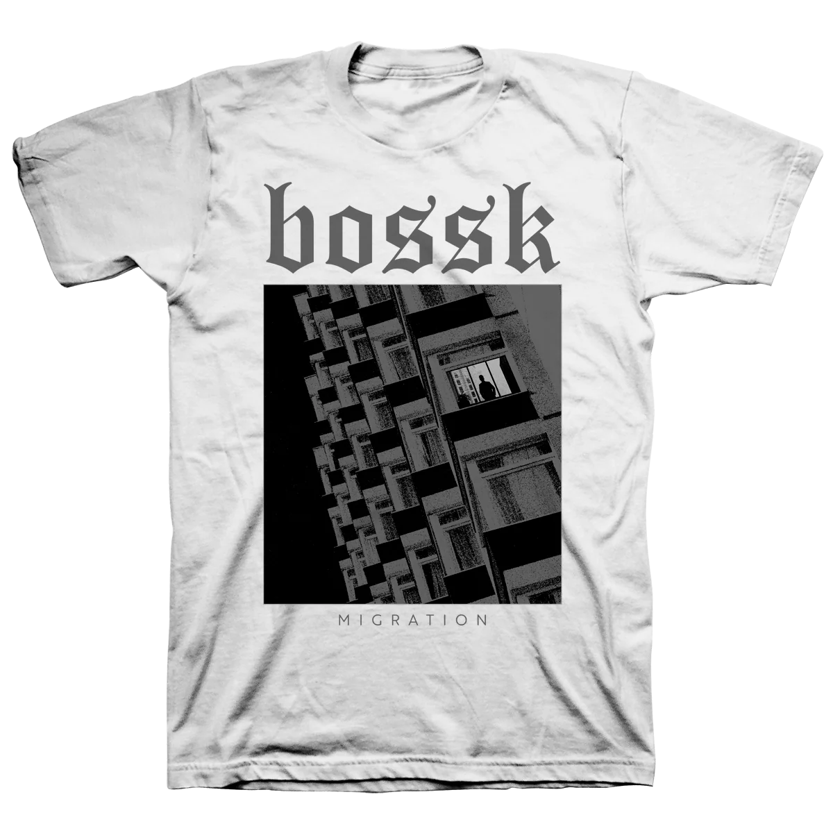 Bossk "Migration Isolation" White T-Shirt