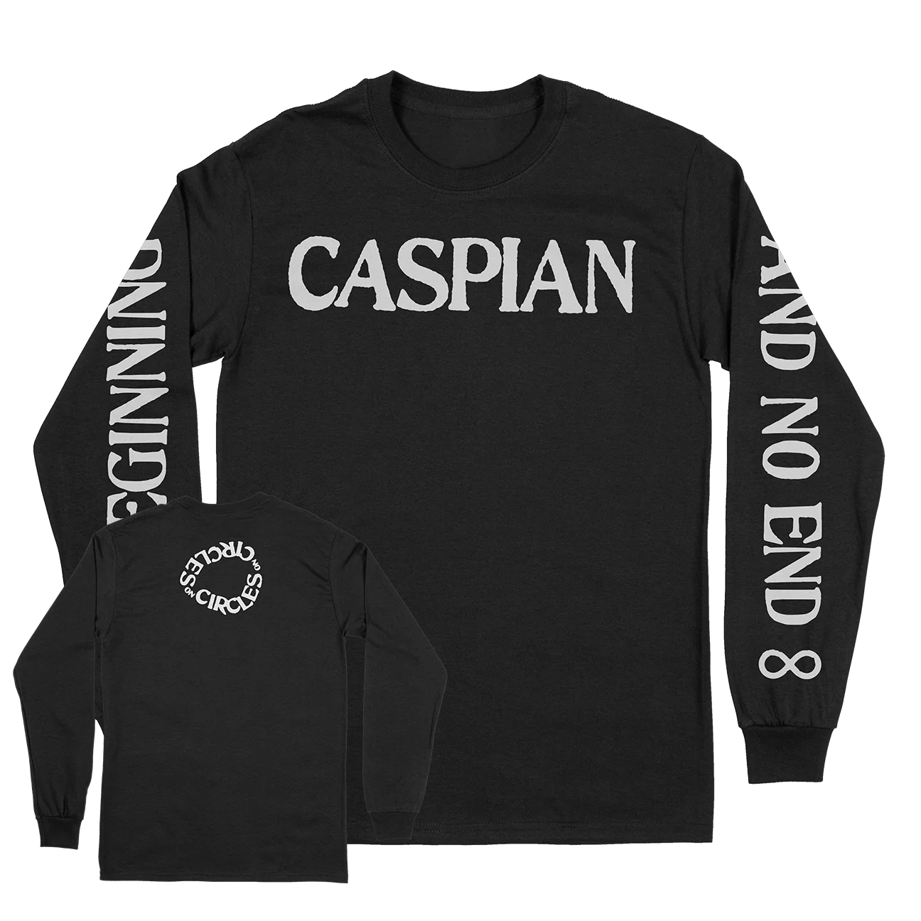 Caspian "On Circles" Black Longsleeve