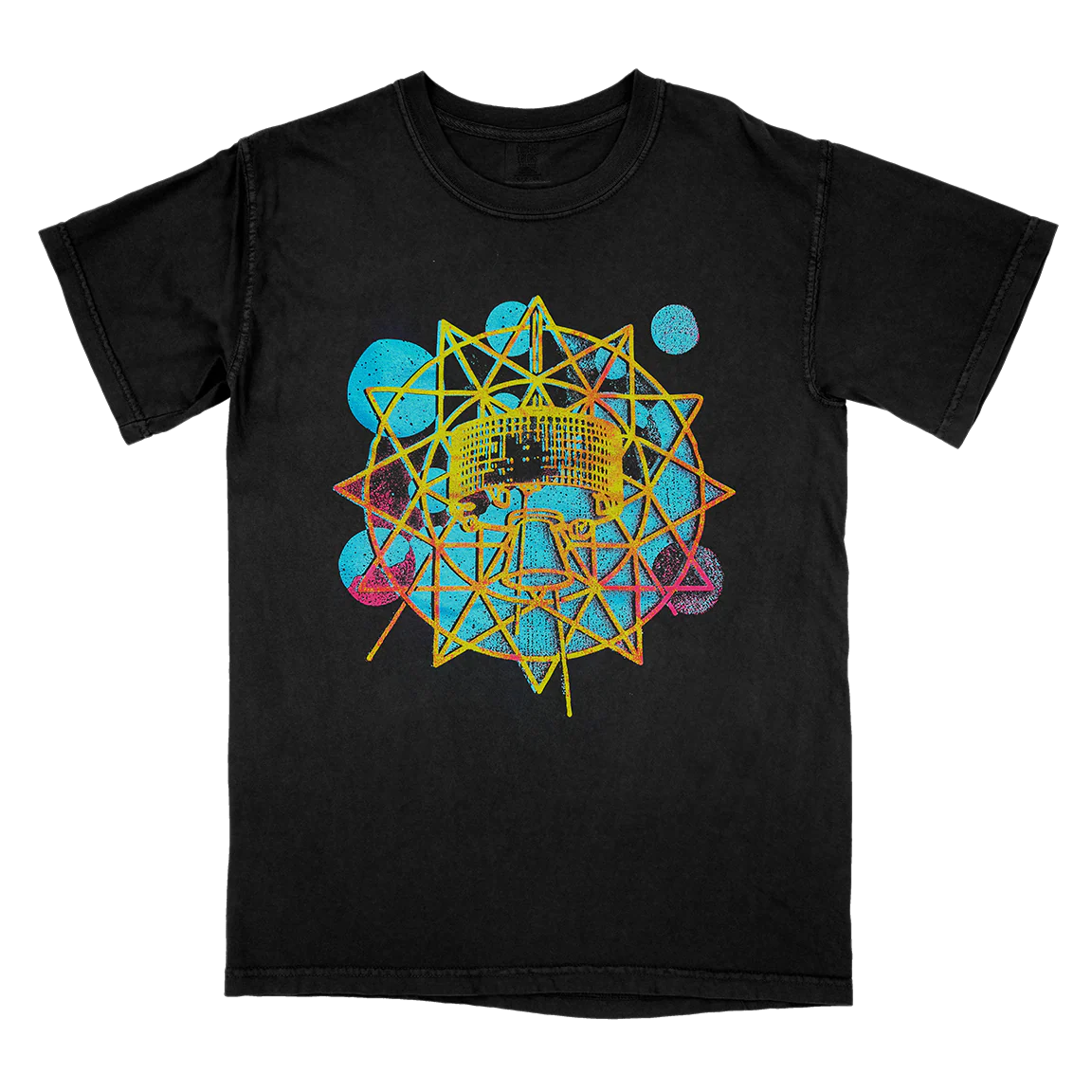 Cave In & Coalesce "Mashup" Premium Black T-Shirt - Image 2