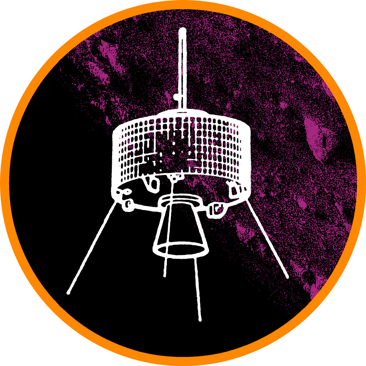 Cave In "Jupiter: Orange Border" Embroidered Patch