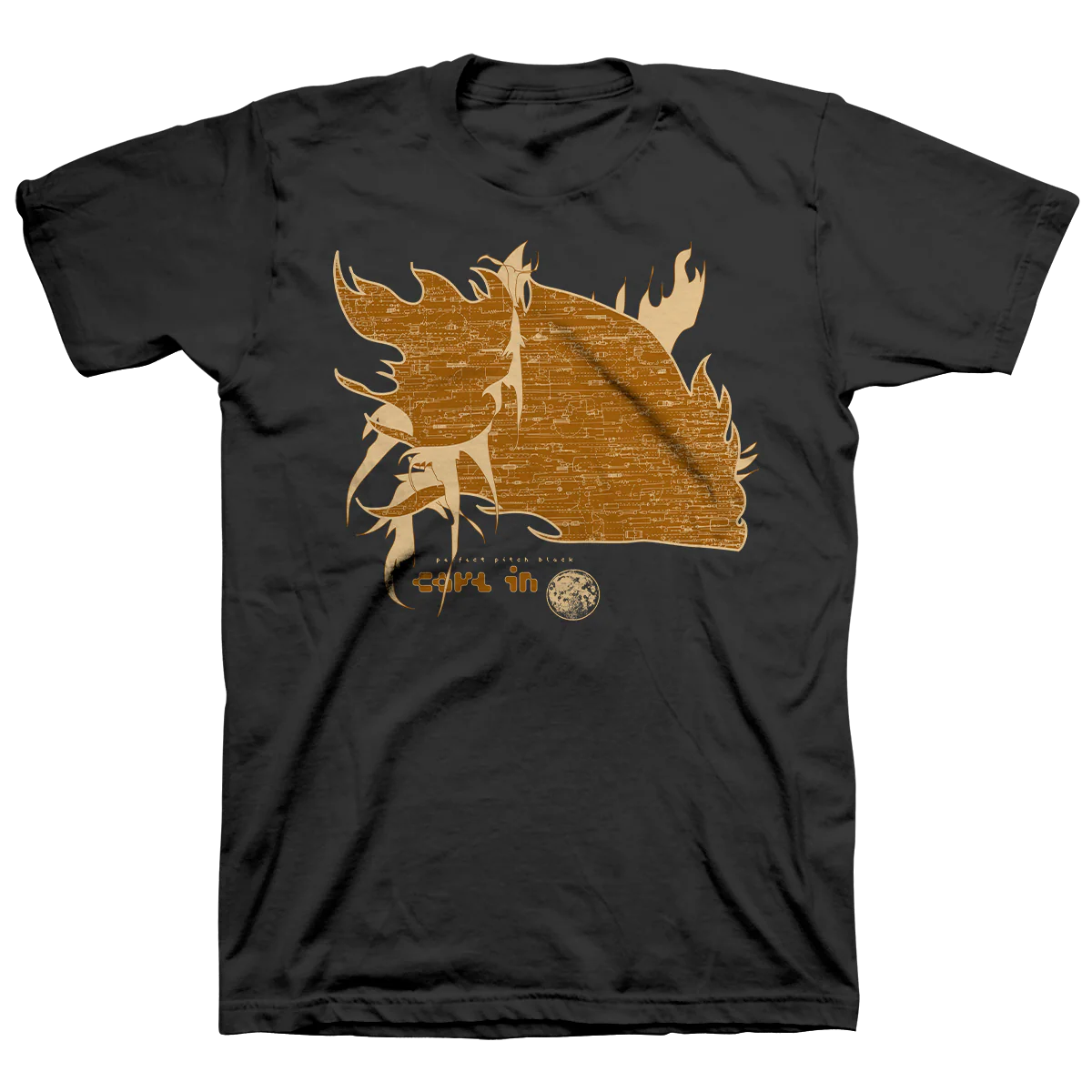 Cave In "Perfect Pitch Black" Black T-Shirt