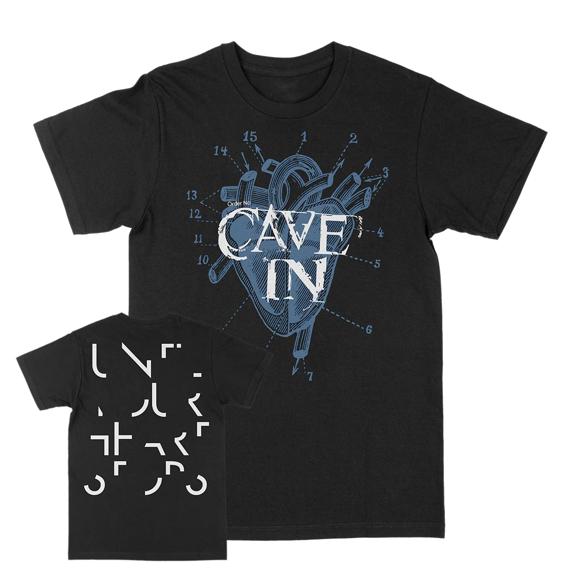 Cave In “UYHS Heart“ Black T-Shirt