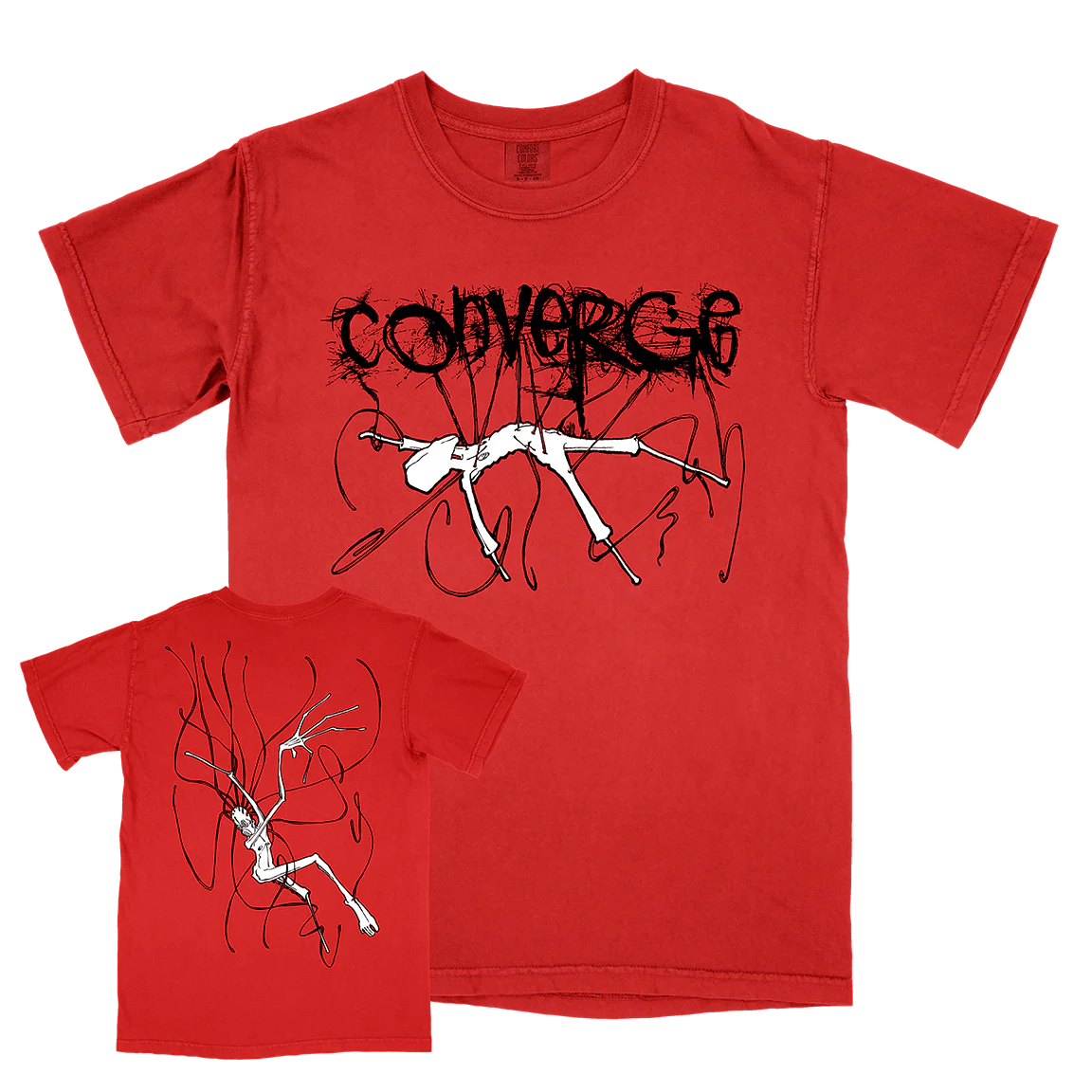 Converge "Forsaken" Premium Red T-Shirt