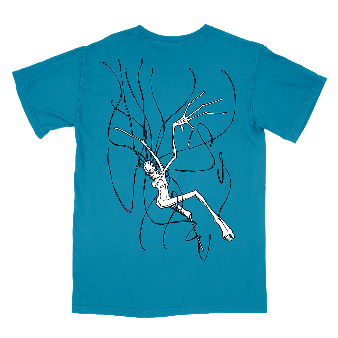 Converge "Forsaken" Royal Caribe Premium T-Shirt - Image 3