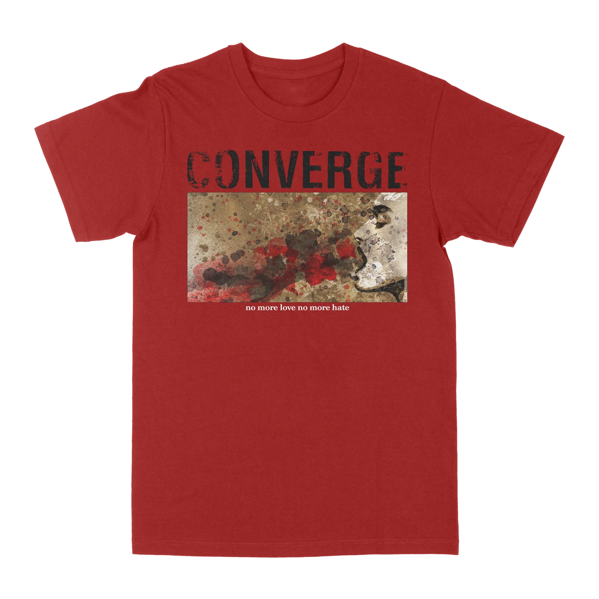 Converge "No More Love No More Hate" Red T-Shirt