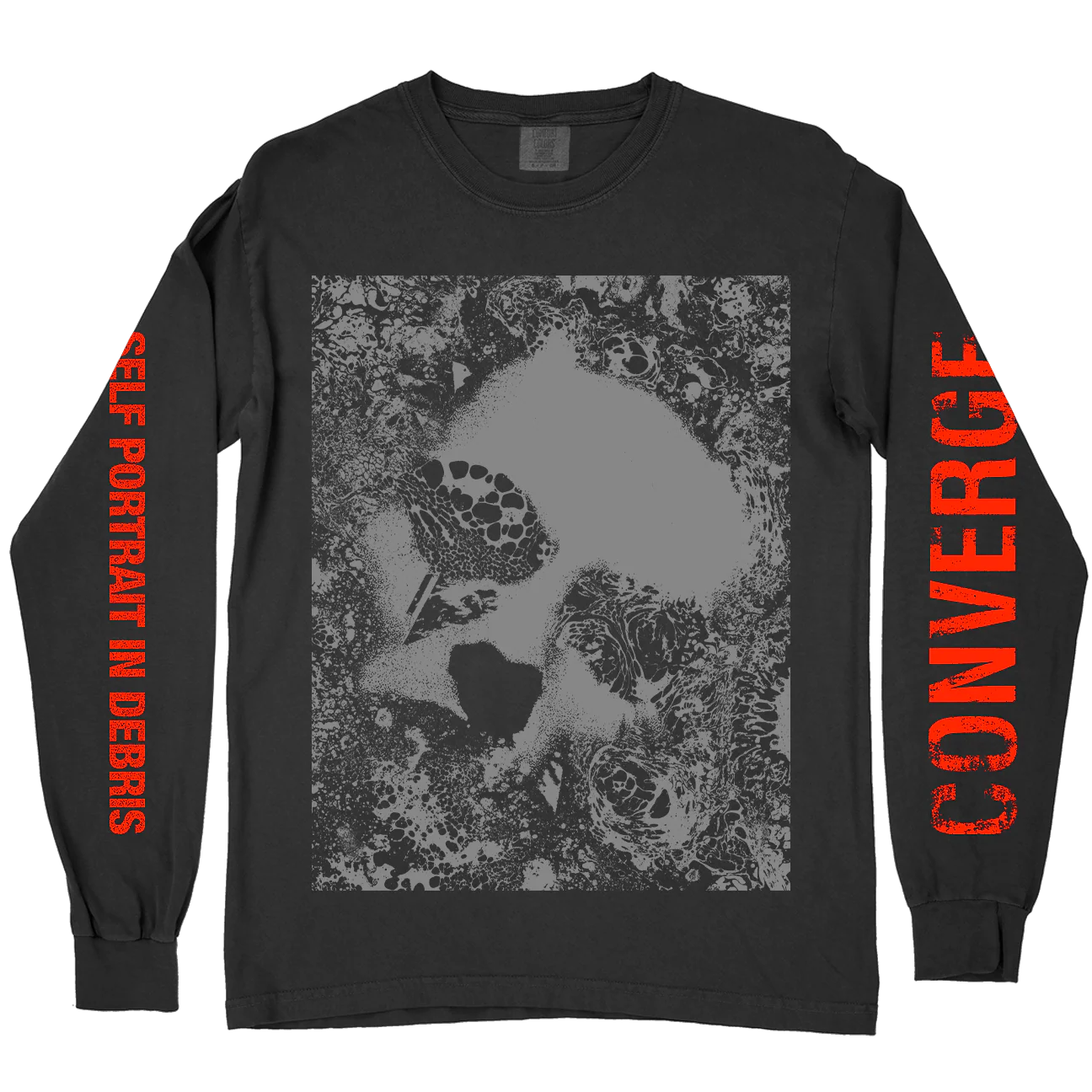 Converge "Self Portrait (Saddest Day 2025)" Premium Black Longsleeve - Image 2