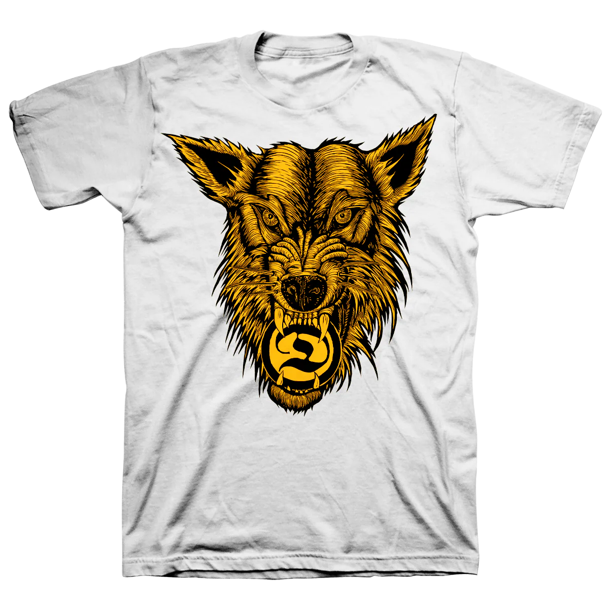 Deathwish "McNett Wolf" White T-Shirt