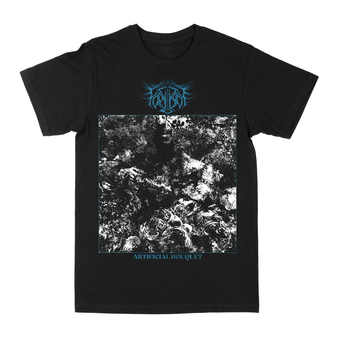 Frail Body "Artificial Bouquet: Stark" Black T-Shirt - Image 2