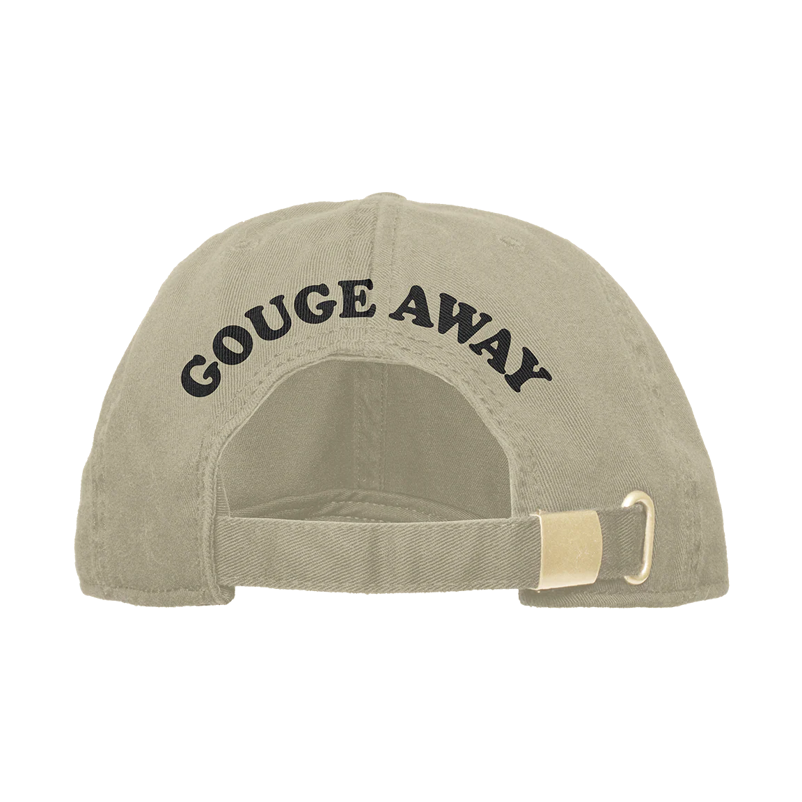 Gouge Away "Masks" Khaki Dad Hat - Image 3