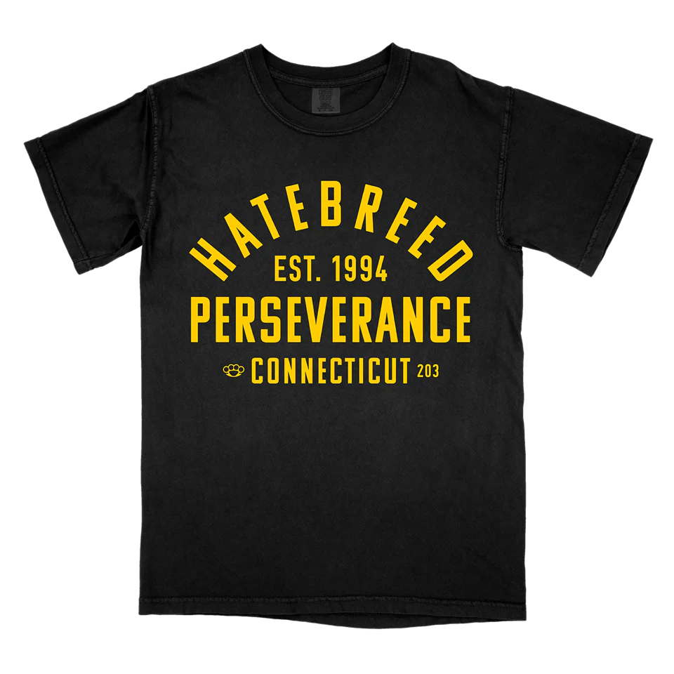 Hatebreed "Perseverance" Premium Black T-Shirt