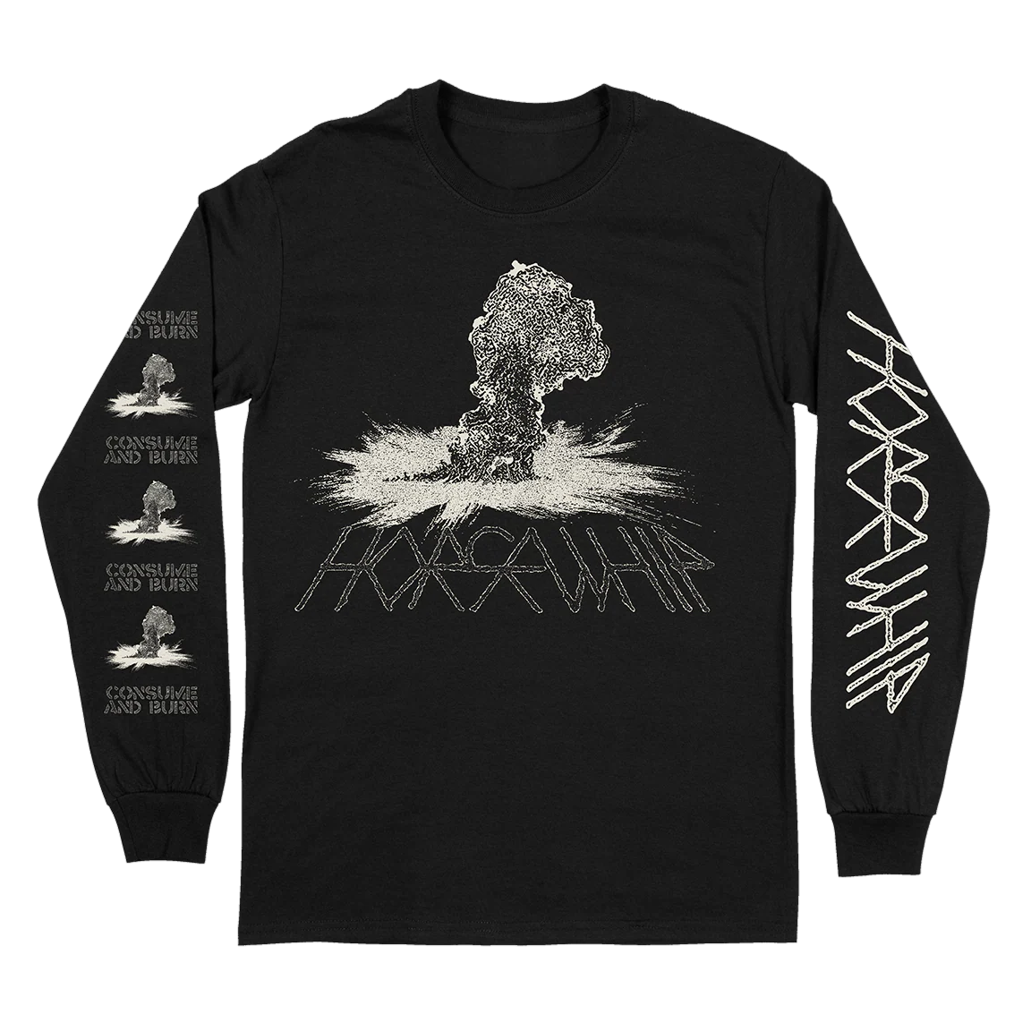 Horsewhip "Plague Machines" Black Longsleeve - Image 2