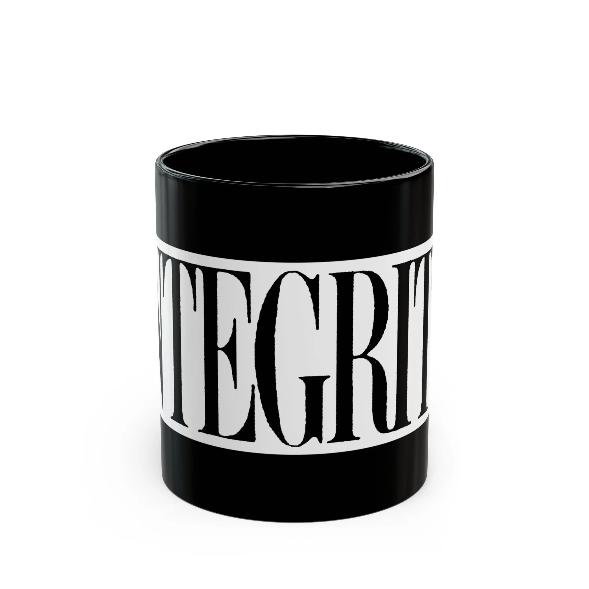 Integrity "Logo" Black Mug (11oz, 15oz) - Image 3