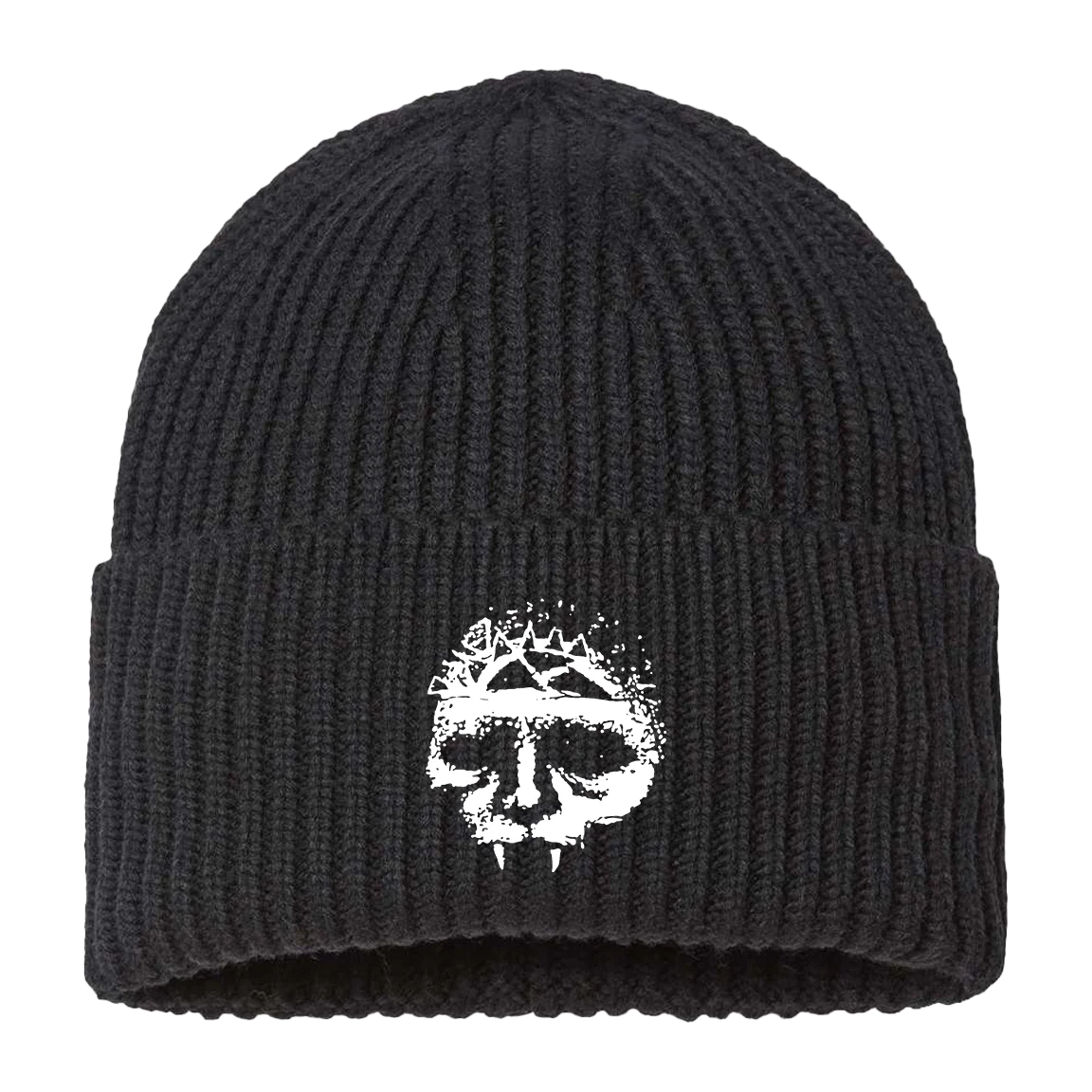 Integrity "Skull" Premium Black Beanie
