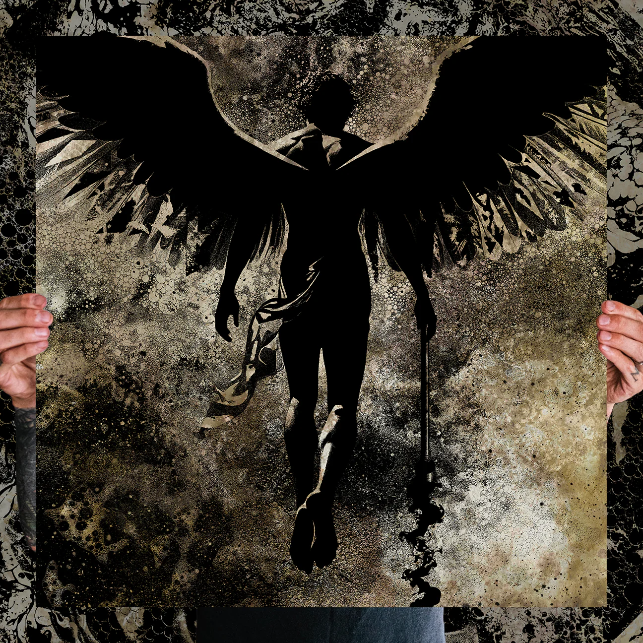 J. Bannon "Love Is Not Enough: Fallen Angel" Giclee Print