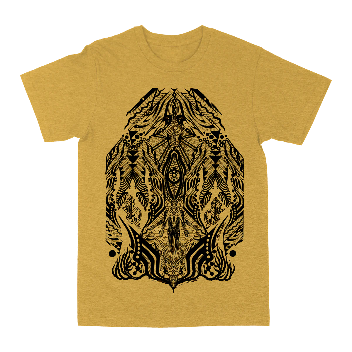 Jondix "Kromaspace" Heather Mellow Yellow T-Shirt