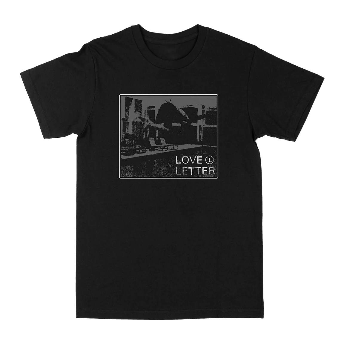 Love Letter "Meds & Taxes" Black T-Shirt - Image 2