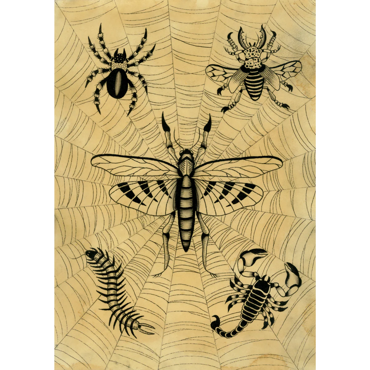Marvin Nygaard "Creepy Crawl" Giclee Print - Image 2
