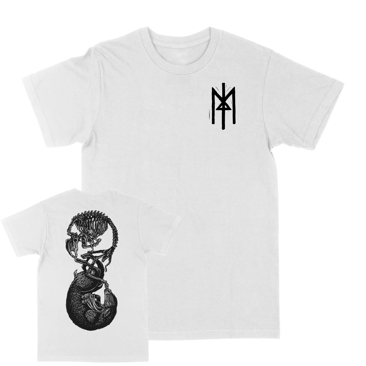 Mazatl "El Principio" White T-Shirt