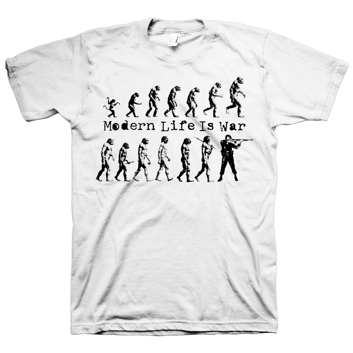 Modern Life Is War "Evolution Vol. 2" White T-Shirt