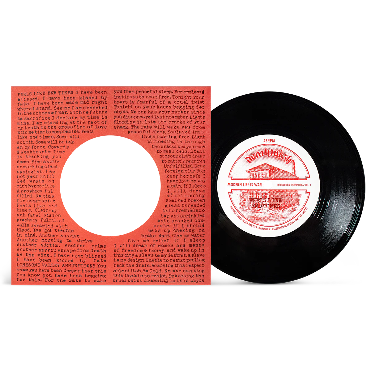 Modern Life Is War "Tribulation Worksongs Vol. 1" - Image 3