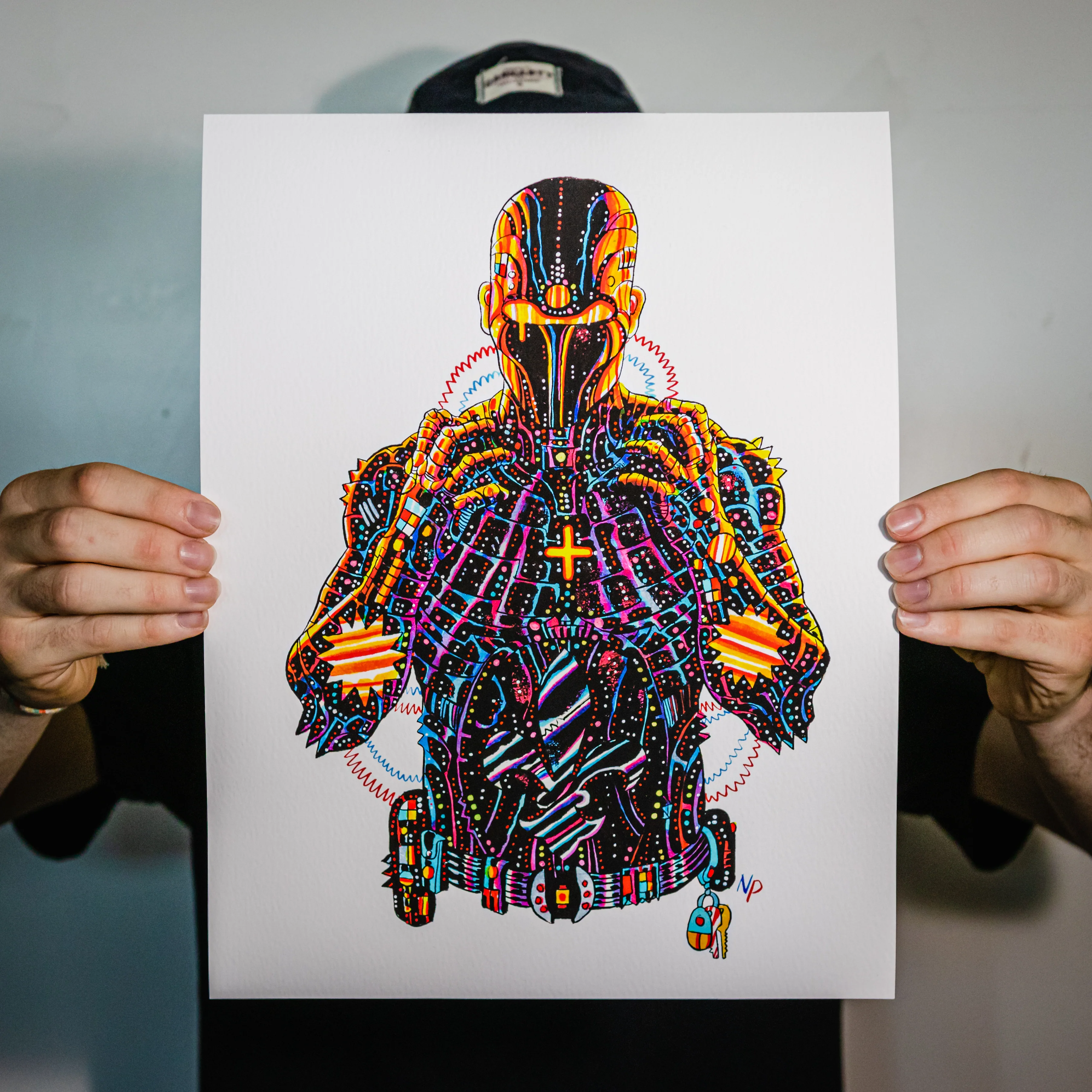 Nick Pyle "Fleur Di Lis" Giclee Print - Image 2