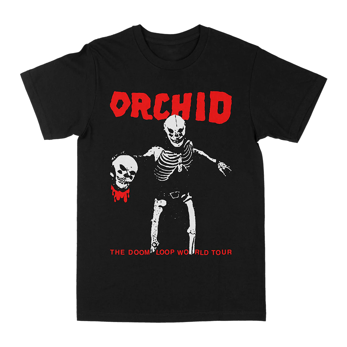Orchid "Doom Loop" Black T-Shirt