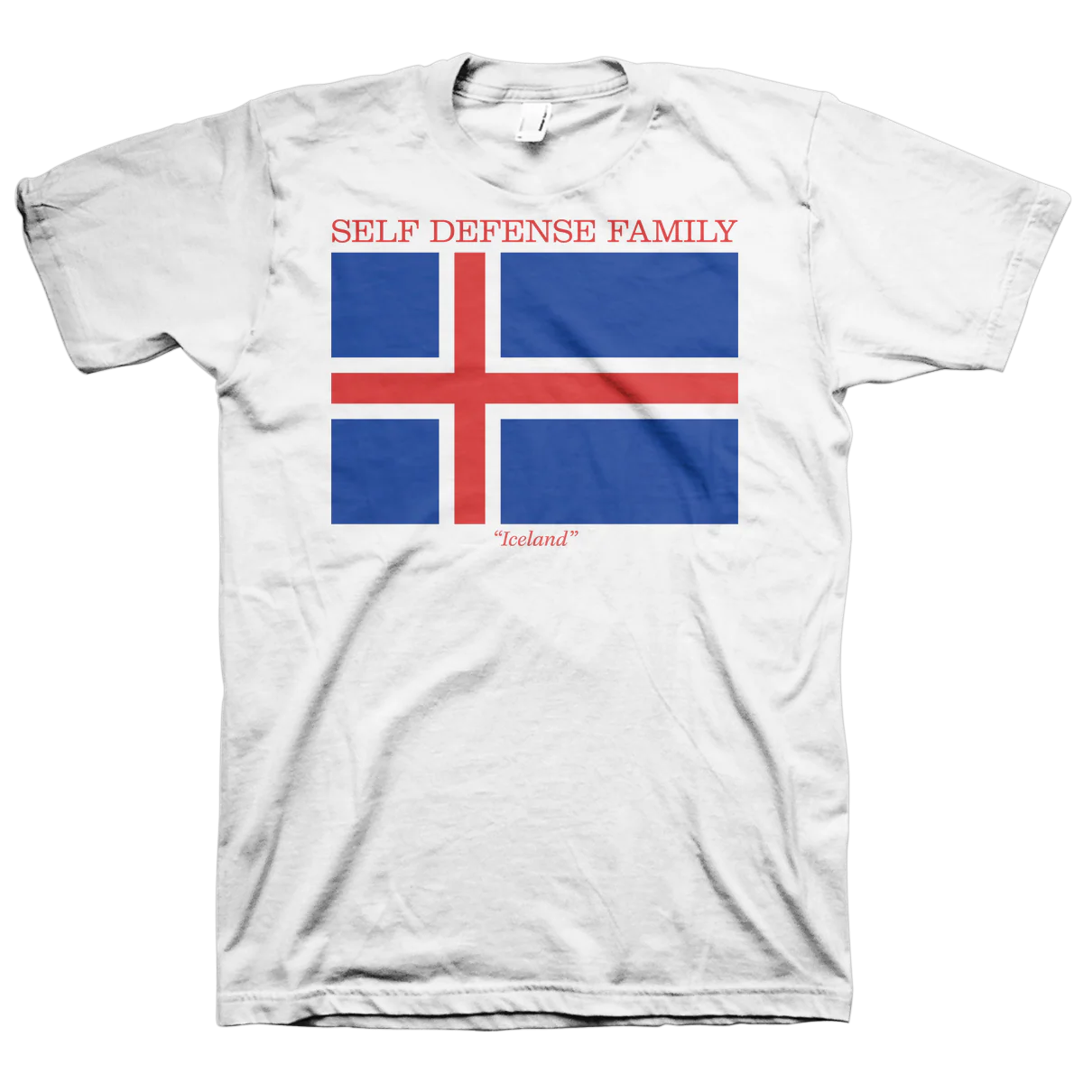 Self Defense Family "Iceland" White T-Shirt