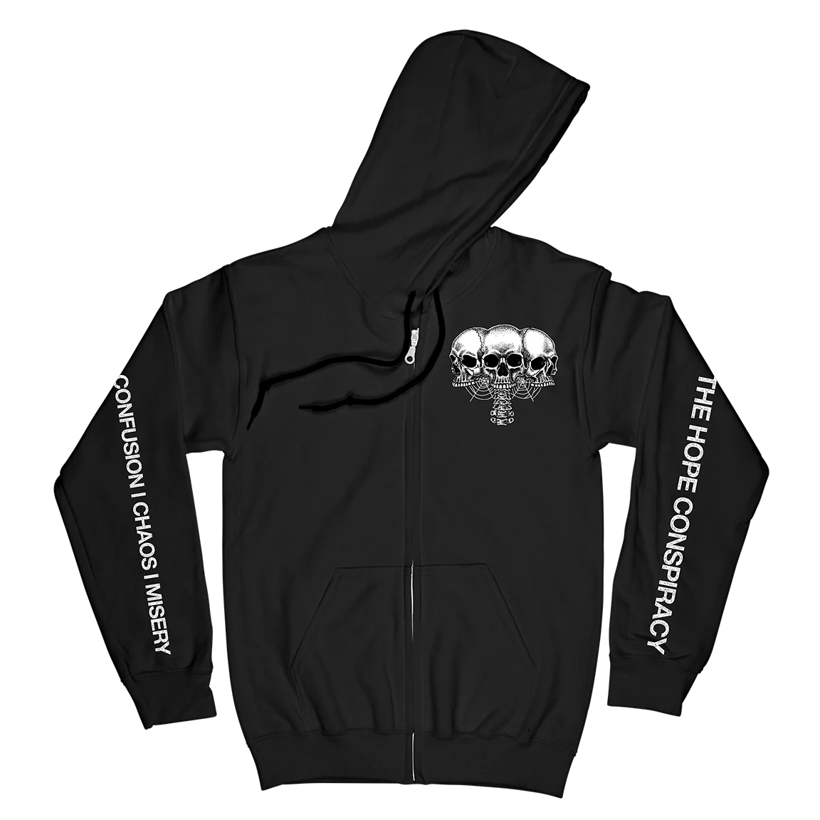 The Hope Conspiracy "CCM: Death Traitors" Zip Up Sweatshirt - Image 2