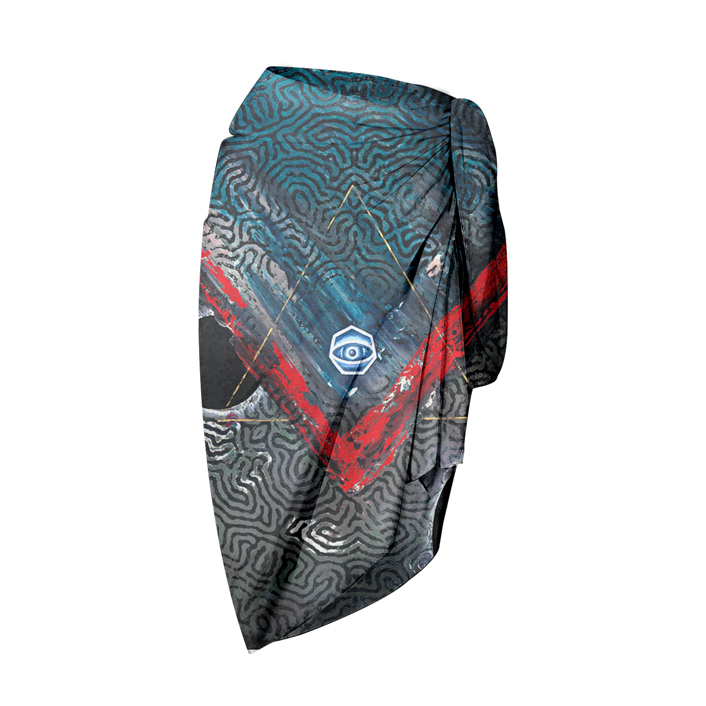 Thomas Hooper "Centre Of Nothing" Light Weight Cotton Wrap - Image 6