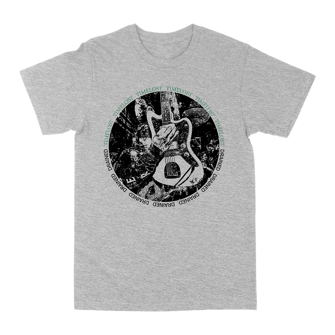 Timelost “Drained” Heather Grey T-Shirt