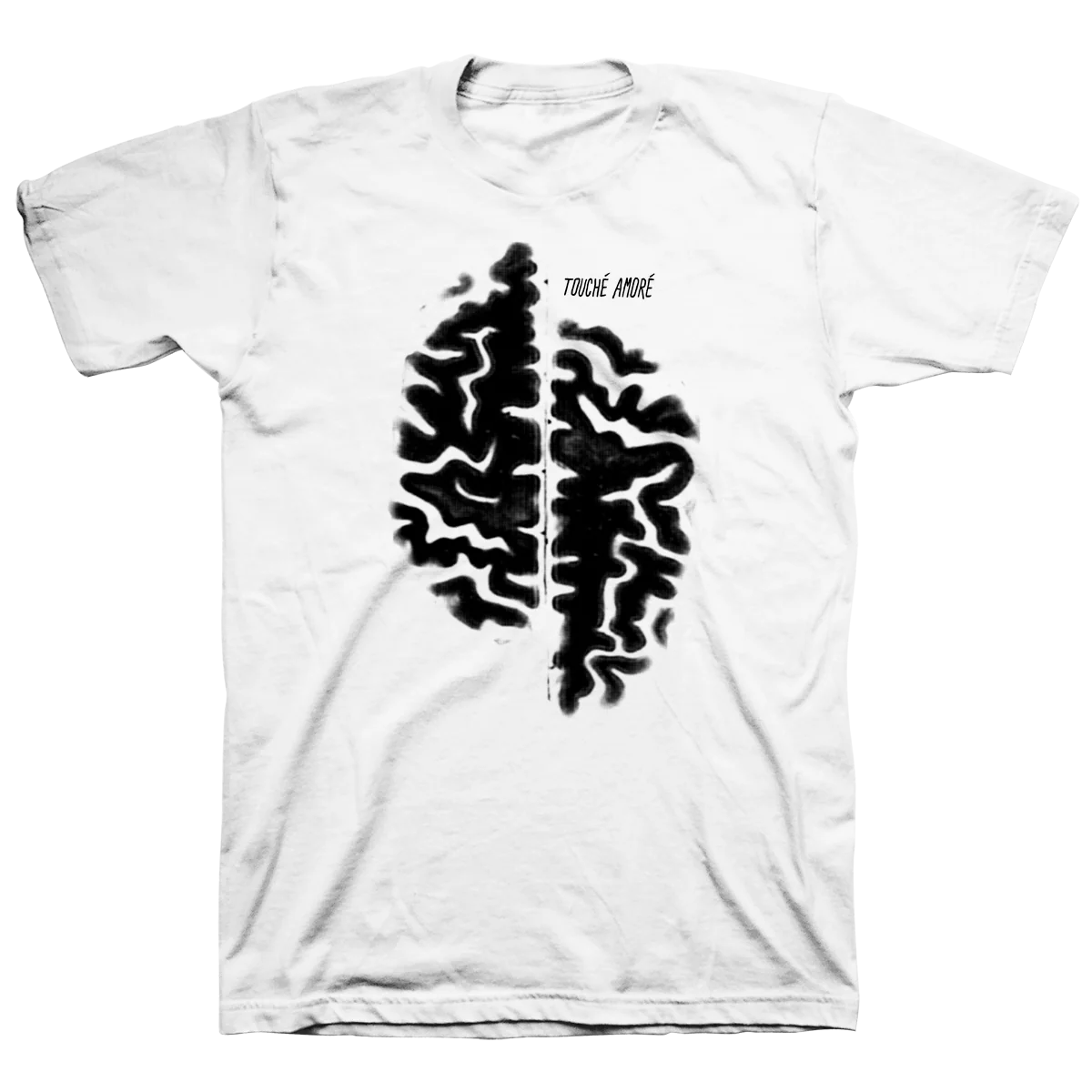 Touche Amore "Brain" White T-Shirt
