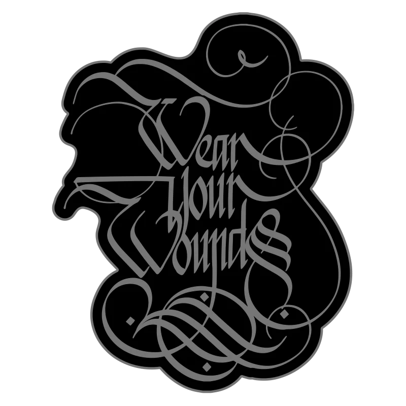 Wear Your Wounds "Logo" Enamel Pin - Image 2