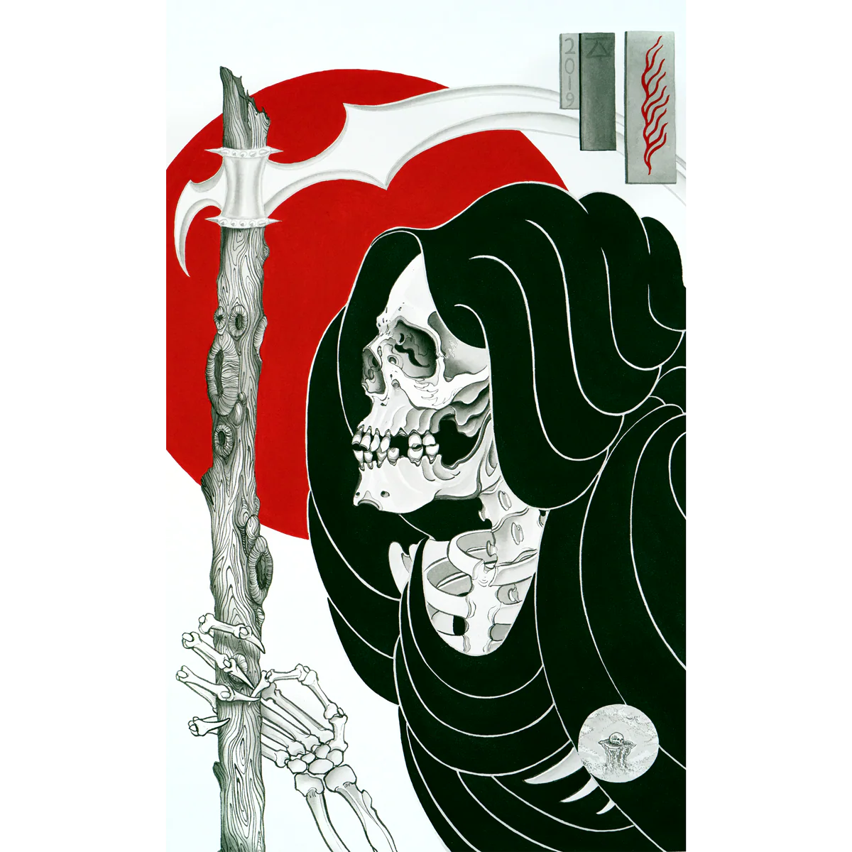 Zac Scheinbaum "Reaper" Giclee Print - Image 2